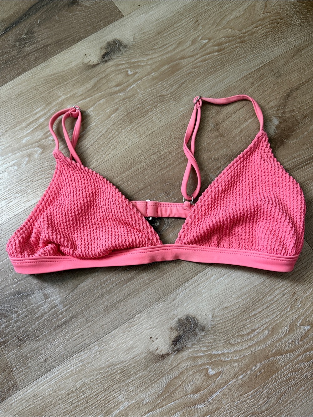 Billabong Coral Textured Triangle Bikini Top